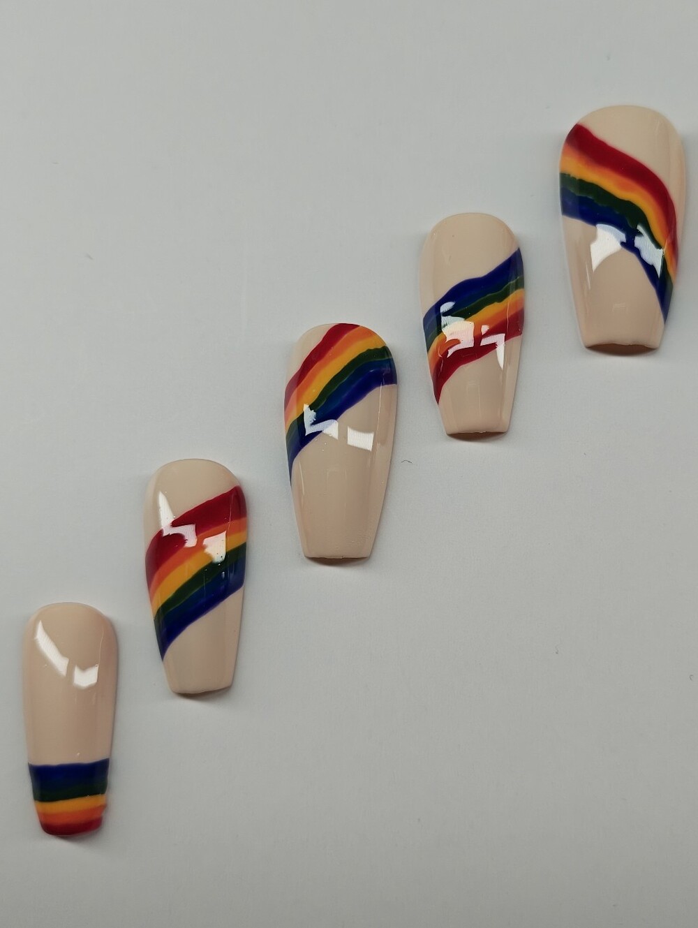 ๐งกโค๏ธ๐ Pride Nails ๐๐๐ - Picture 4 of 4